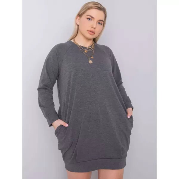  Rochie BASIC FEEL GOOD RV-SK-6296.99 GRI ÎNCHIS 