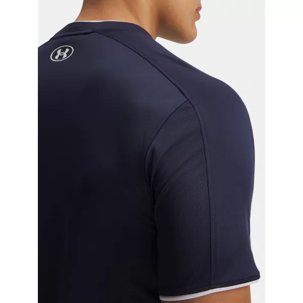  Tricou pentru bărbați UNDER ARMOUR M CHALLENGER TRAIN SS 6009875-410 ALBASTRU 