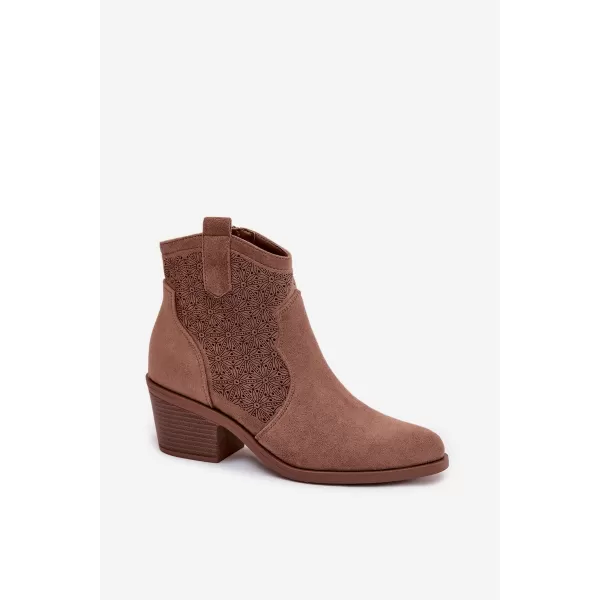  Pantofi de dama S.BARSKI HY61-8013 CAFEA 