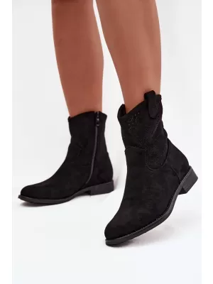 Pantofi de dama S.BARSKI HY52-530 NEGRU