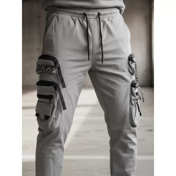  Pantaloni pentru bărbați DSTREET UX4159 GRI ÎNCHIS 