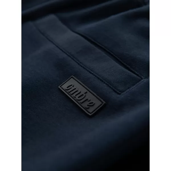  Pantaloni de trening pentru bărbați OMBRE OM-PASK-0281 ALBASTRU ÎNCHIS 