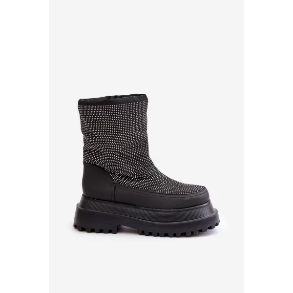 Oameni de zăpadă pentru femei BOTO AVIVINA 34793 NEGRU 