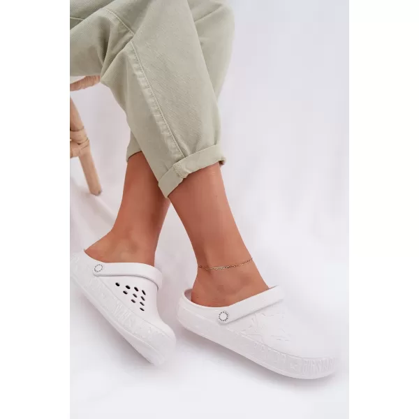  Papuci dama BIG STAR TT274A081 WHITE Pantofi Big Star 