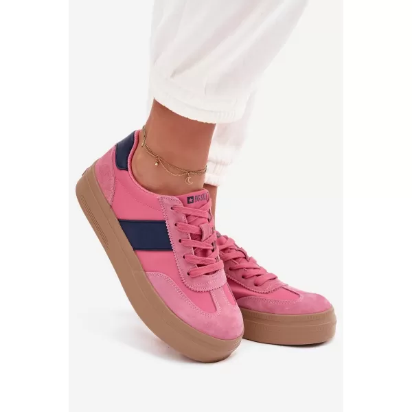  Adidasi de dama BIG STAR TT274164 ROZ Pantofi Big Star 