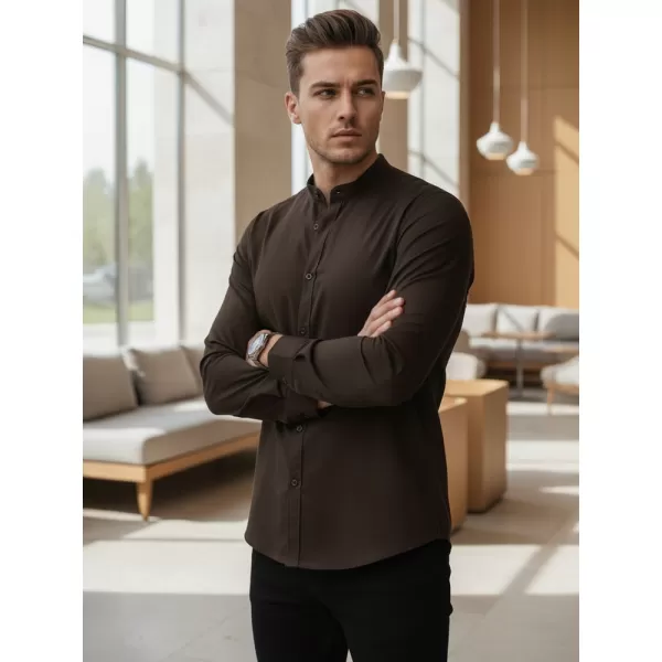  Cămașă pentru bărbați DSTREET DX2678 MARO 