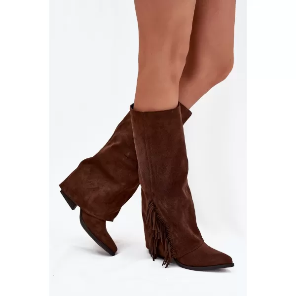  Cizme de dama BOTO ZALIA 38567 MARO 
