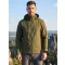 Jachetă softshell pentru bărbați ALTISPORT NoPrint NP/ALM845 MILITAR