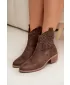 Pantofi de dama cu toc BOTO BRIAVINE 41827 MARO