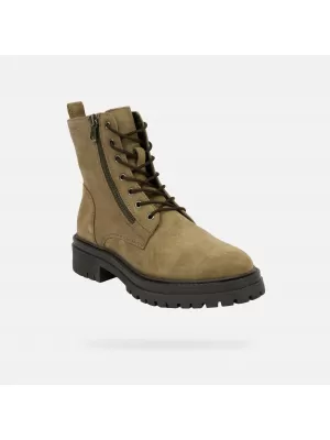 Botine de dama GEOX IRIDEA G004093 KAKI