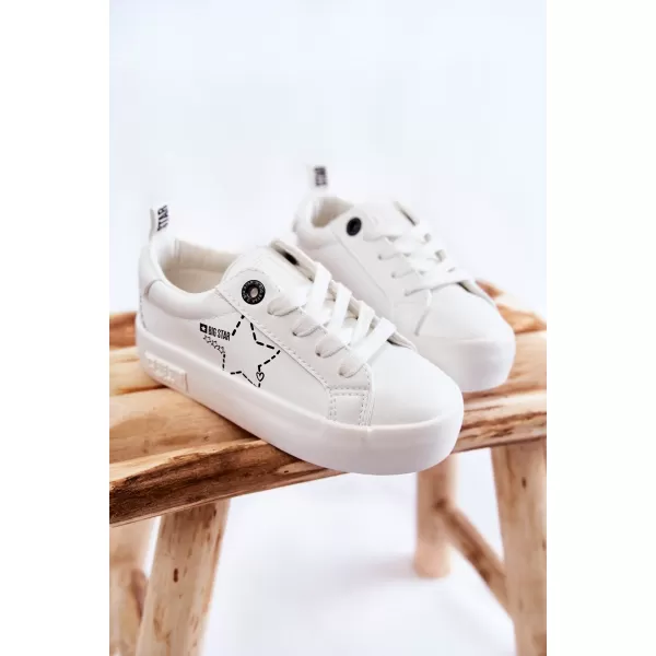  Pantofi copii BIG STAR KK374222 ALB Pantofi Big Star 