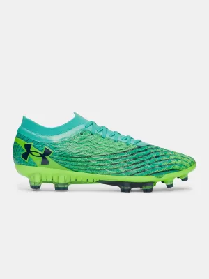Cizme de fotbal pentru bărbați UNDER ARMOUR MAGNETICO ELITE 5 FG 6000544-331 VERDE