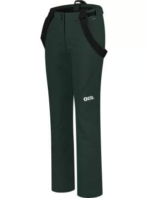 Pantaloni de schi pentru femei NORDBLANC BLUFF NBWP8303 VERDE ÎNCHIS
