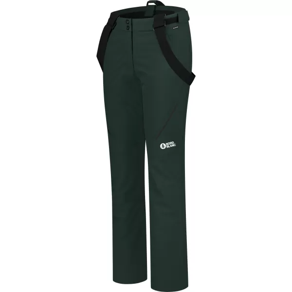  Pantaloni de schi pentru femei NORDBLANC BLUFF NBWP8303 VERDE ÎNCHIS 