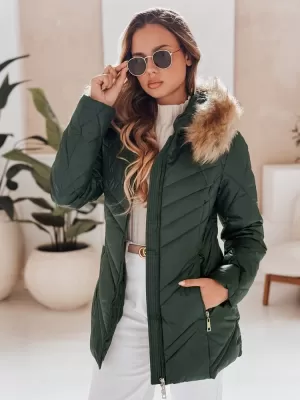 Geaca de dama DSTREET TY4008 VERDE