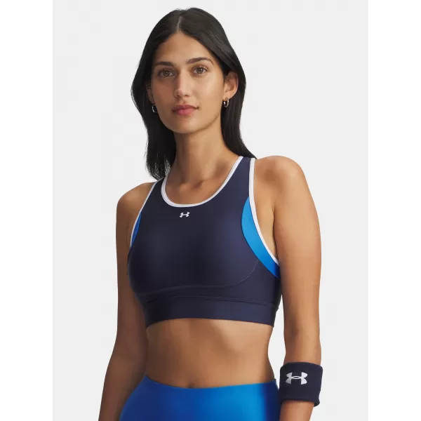  Sutien de damă UNDER ARMOUR UA CROSSBACK MID OPEN BACK 6005838-403 ALBASTRU 