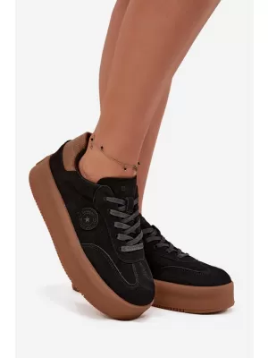 Adidasi de dama BIG STAR SS274761 NEGRI Pantofi Big Star
