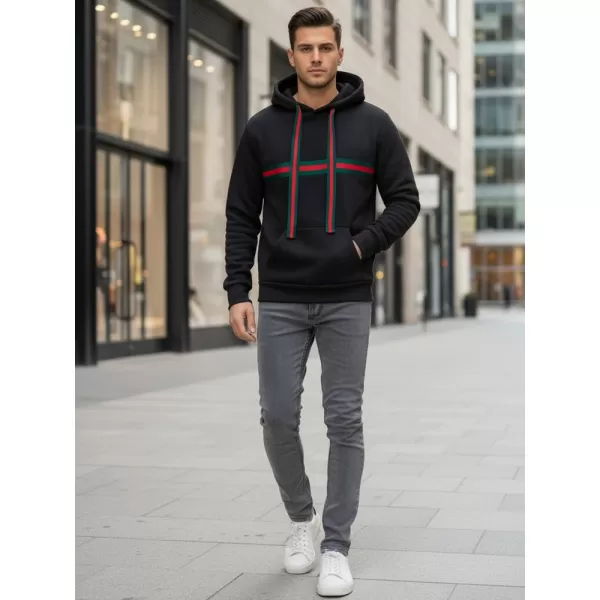  Hanorac pentru bărbați DSTREET BX5939 NEGRU 