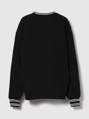 Hanorac de dama GAP LOGO SWEATSHIRT 817101-00 NEGRU ADEVĂRAT