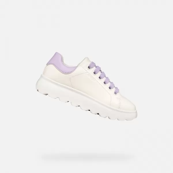  Adidași pentru fete GEOX PUFFYPOP J55MRA000BCC0761 ALB 