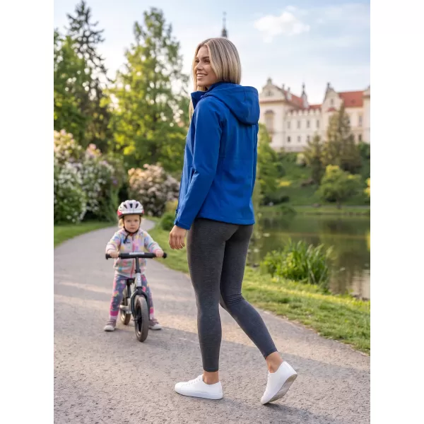  Jachetă softshell pentru femei ALTISPORT NoPrint NP/ALW945 ALBASTRU REGAL 