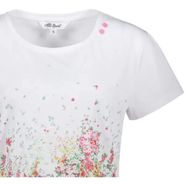  Tricou pentru femei ALTISPORT HELINA ALB 
