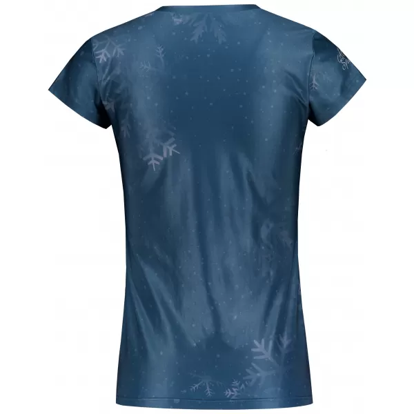 Tricou de Crăciun premium pentru femei ALTISPORT VOJ/ALWVN7TR06 ALBASTRU 