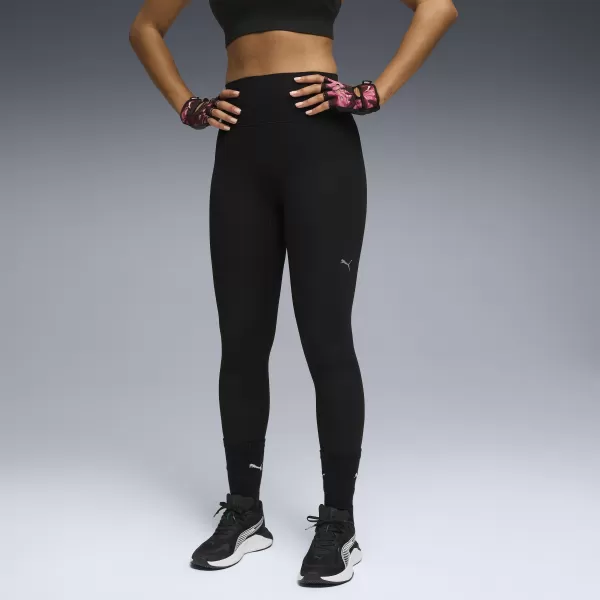  Jambiere de damă PUMA W SHAPELUXE TIGHT 527463_01 PUMA NEGRU 