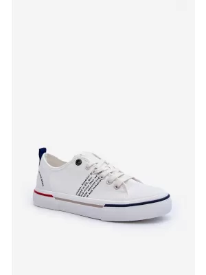 Adidași bărbați BIG STAR LL174204 WHITE Pantofi Big Star