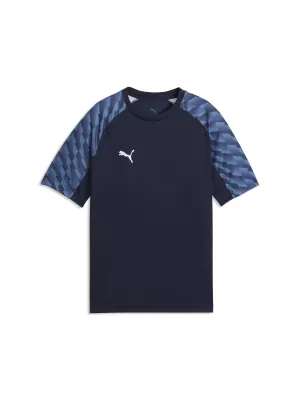 Tricou pentru copii PUMA TEAMLIGA26 JERSEY JR 659723_06 PUMA NAVY/PUMA ALB