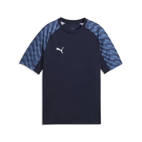  Tricou pentru copii PUMA TEAMLIGA26 JERSEY JR 659723_06 PUMA NAVY/PUMA ALB 