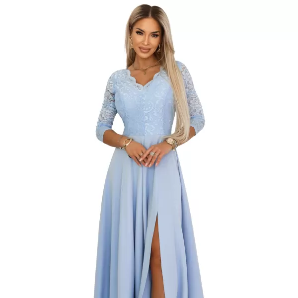  Rochie NUMOCO 309-15 ALBASTRU DESCHIS 