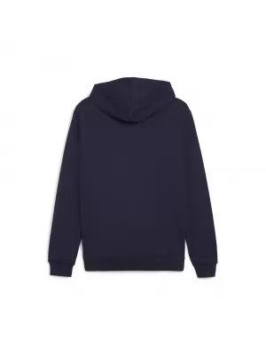 Hanorac pentru copii PUMA TEAMGOAL CASUALS HOODED JKT 658596_06 PUMA NAVY/PUMA ALB
