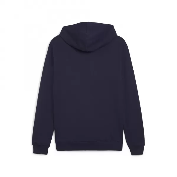  Hanorac pentru copii PUMA TEAMGOAL CASUALS HOODED JKT 658596_06 PUMA NAVY/PUMA ALB 