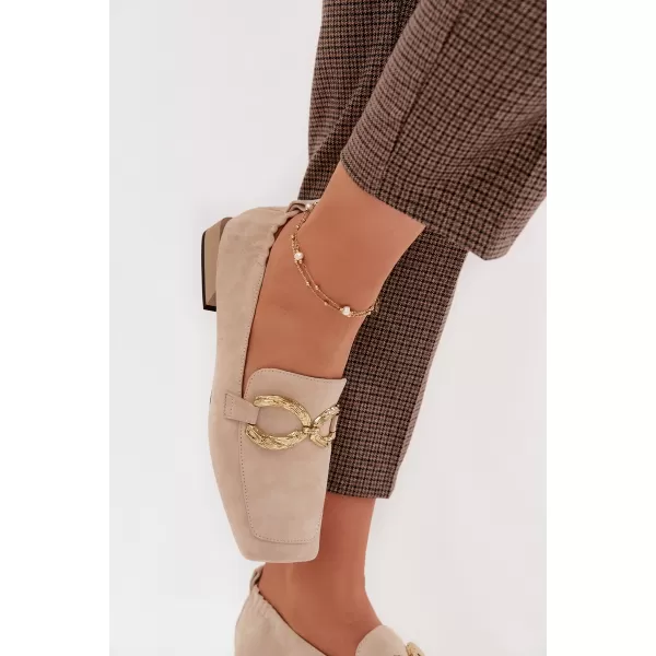  Mocasini de dama D&A CR61-3115 BEJ 