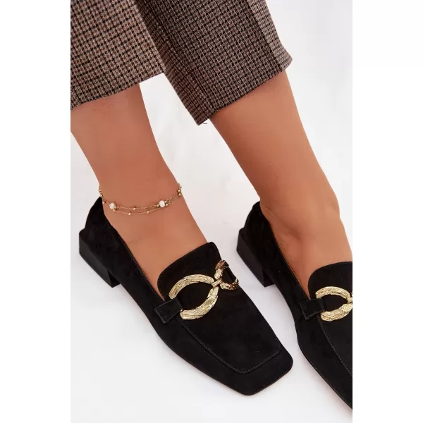  Mocasini de dama D&A CR61-3115 NEGRU 