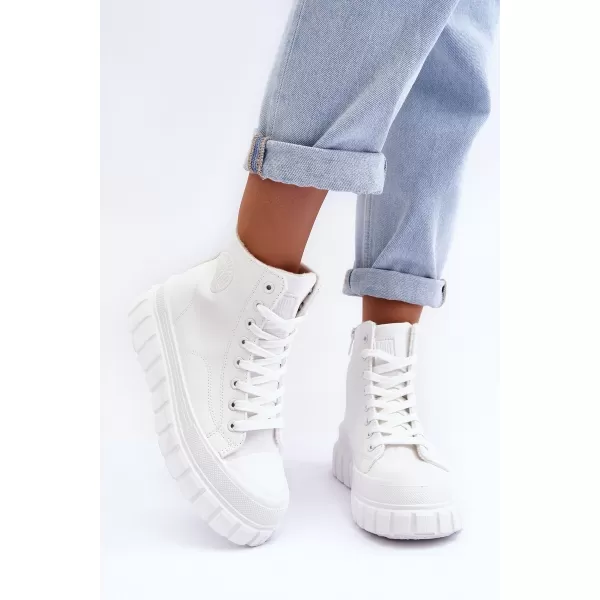  Adidași de damă BIG STAR MM274624 WHITE Pantofi Big Star 