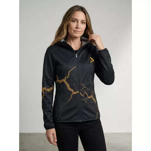  Jachetă softshell premium pentru femei ALTISPORT VOJ/ALW129JACK01 NEGRU 