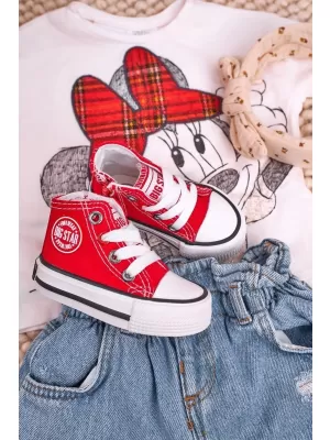 Adidasi copii BIG STAR HH374190 RED Pantofi Big Star