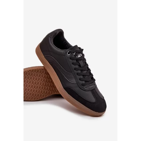  Adidași pentru bărbați LEE LIAN 50253045 NEGRU 