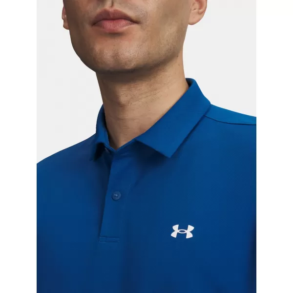  Tricou pentru bărbați UNDER ARMOUR UA T2G PIQUE POLO 6012303-426 ALBASTRU 