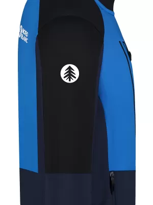 Hanorac powerfleece pentru bărbați NORDBLANC GROAN NBWFM8282 ALBASTRU