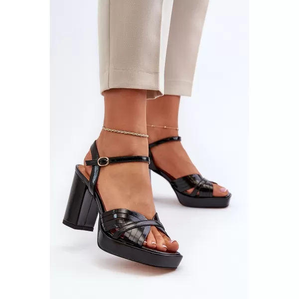  Sandale de dama D&A MR38-668 NEGRU 