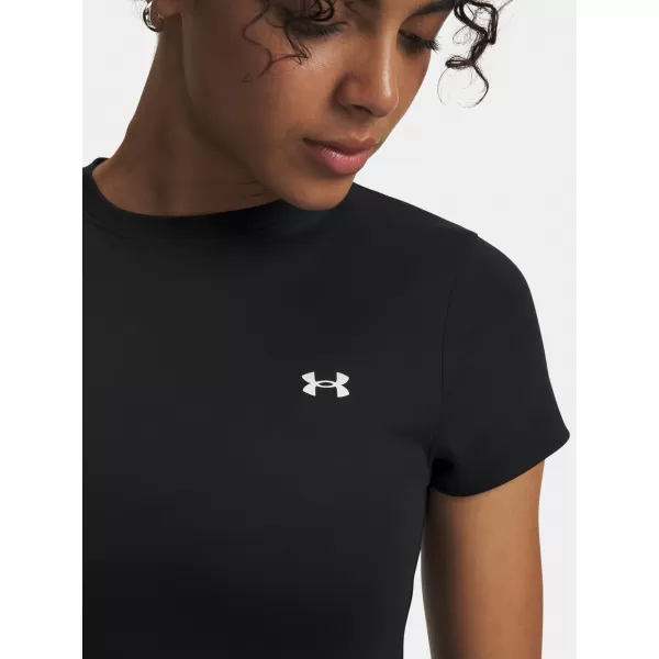  Tricou pentru femei UNDER ARMOUR MOTION FITTED SS EMEA 6012291-001 NEGRU 