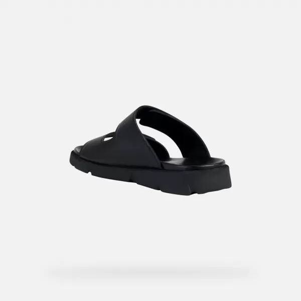  Papuci pentru bărbați GEOX XAND 2S G002593 NEGRU 