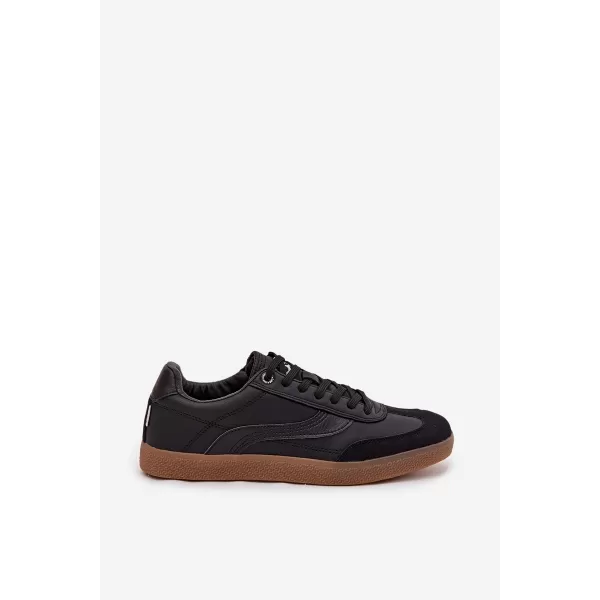  Adidași pentru bărbați LEE LIAN 50253045 NEGRU 