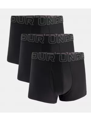 Boxeri pentru bărbați UNDER ARMOUR M UA PERF TECH 3IN NEGRU