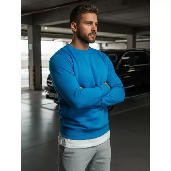  Hanorac pentru bărbați DSTREET BX4386 ALBASTRU 
