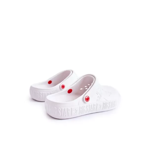  Papuci barbati BIG STAR II175003 WHITE Pantofi Big Star 