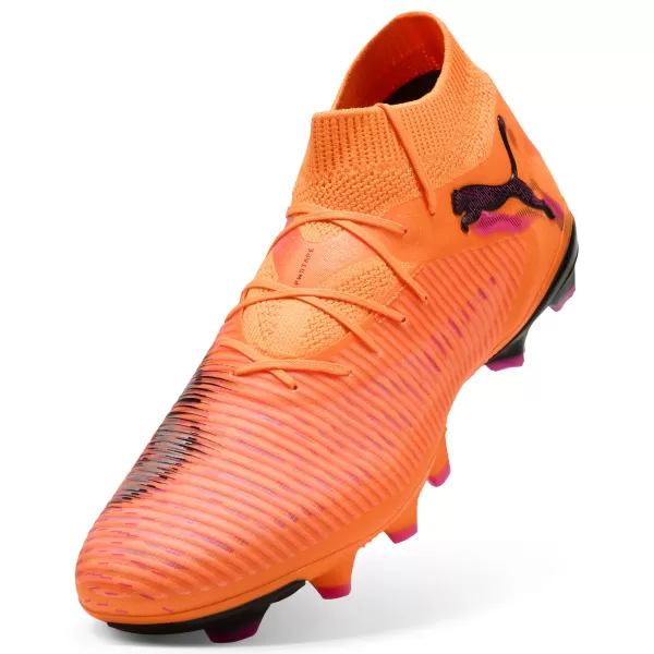  Cizme PUMA FUTURE 8 PRO FG/AG 108588-03 HEAT FIRE/ CĂLDURĂ FOC/PUMA NEGRU/RAVISH 